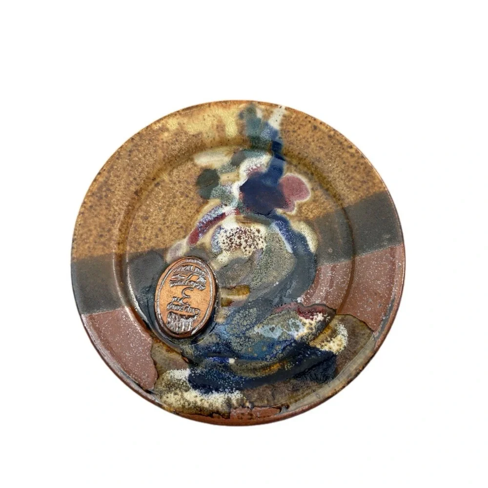 Jan's Cup Park City Utah US Masters Ski Team 2020 3rd Place Award Plaque Pottery